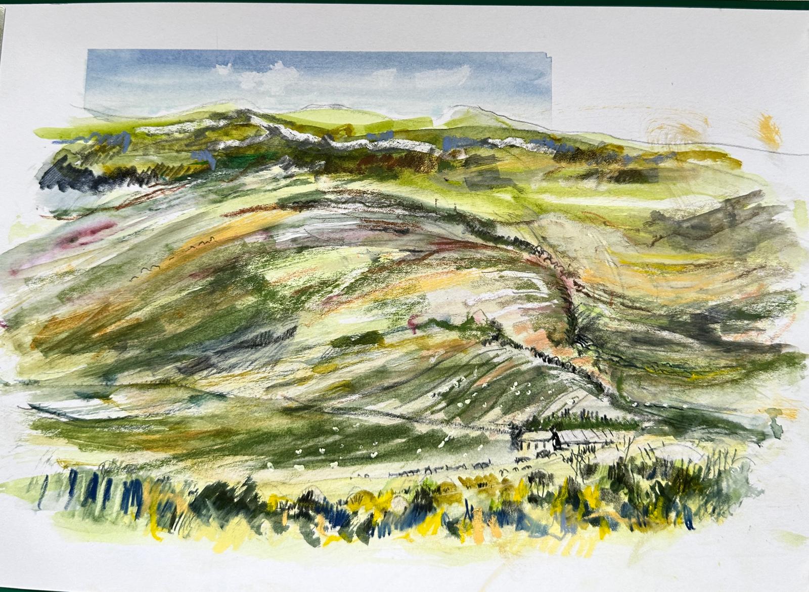 Painting 7 by Caroline J Hill